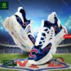 Chicago Cubs MLB Camo Personalized Air Cushion Running Shoes