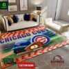 Chicago Cubs MLB Custom Name Rug