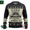 Cleric The Divine Champion Ugly Sweater