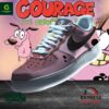 Courage the Cowardly Dog Air Force 1 Sneaker