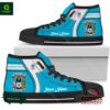 Coventry City Personalzied High Top Canvas Shoes