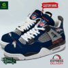 Denver Broncos NFL Personalized AJ4 Sneaker