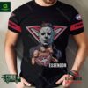 Essendon Bombers Football Club AFL Halloween Michael Myers Personalized 3d Shirt