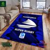 Fijian Drua Super Rugby Rug Carpet