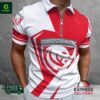 Gloucester Rugby Zip Polo Shirt