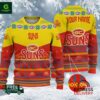 Gold Coast Suns AFL 2024 Ugly Christmas Sweater