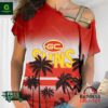 Gold Coast Suns AFL Personalized Cross Shoulder Strap Shirt