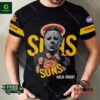 Gold Coast SUNS Football Club AFL Halloween Michael Myers Personalized 3d Shirt