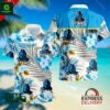 Gold Coast Titans NRL Custom Name Hawaiian Shirt