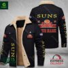 GWS Giants AFL Personalized Fleece Leather Jacket