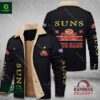 GWS Giants AFL Personalized Fleece Leather Jacket