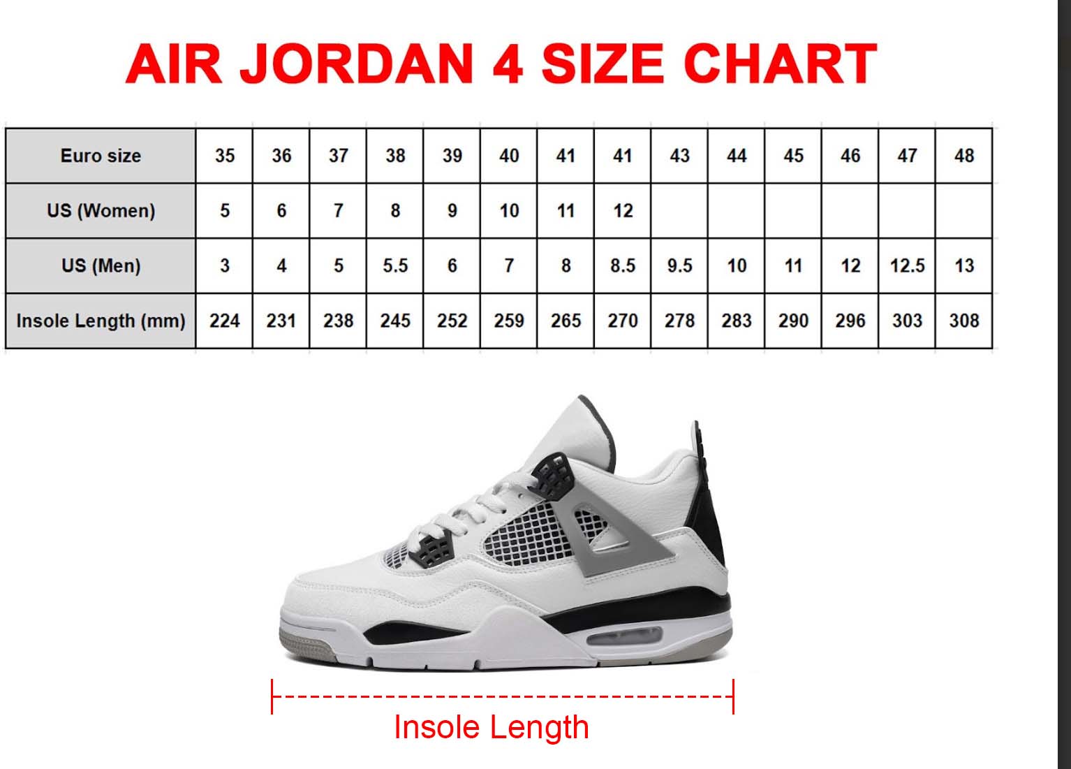 AJ4 shoes