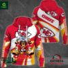 Kansas City Chiefs Bugs Bunny Bugs Bunny Personalized 3D Hoodie