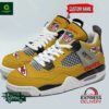 Kansas City Chiefs NFL Personalized AJ4 Sneaker
