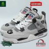 Las Vegas Raiders NFL Personalized AJ4 Sneaker