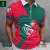Leicester Tigers Zip Polo Shirt
