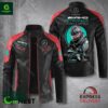 Lewis Hamilton X Mercedes Amg Petronas F1 Block Leather Jacket