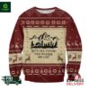 LOTR Not All Those who wander are lost ugly christmas sweater