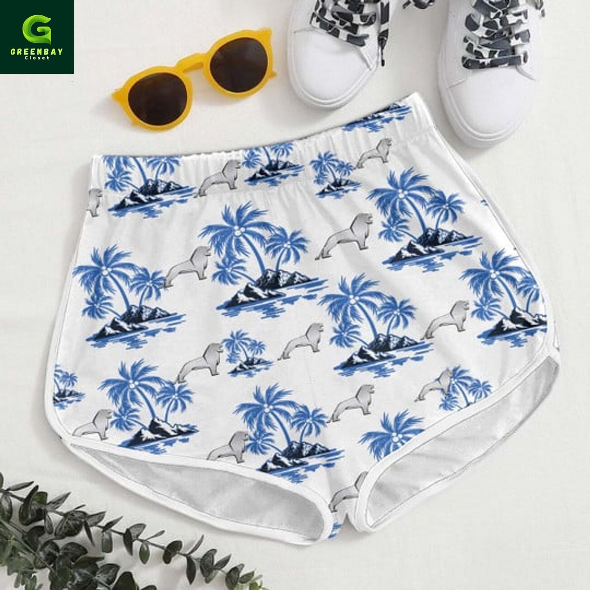 MAN Truck Tropical Hawaiian Shirt And Short MAN Truck Tropical Hawaiian Shirt And Short