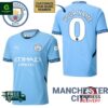 Manchester City Personalized Baseball Jersey