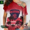 Melbourne Demons AFL Personalized Cross Shoulder Strap Shirt