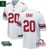 Men’s New York Giants Eric Gray Nike White Custom Game Jersey