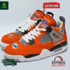 Miami Dolphins NFL Personalized AJ4 Sneaker