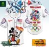 Mickey Mouse Olympics Usa Flag Personalized Baseball Jersey