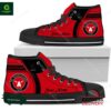 Midtjylland Personalized High Top Canvas Shoes