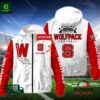 NC State Wolfpack NCAA Personalized Windbreaker Outdoor Jacket