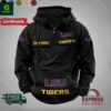 NCAA LSU Tigers Custom Name 2D Vintage Men Hoodie