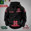 NCAA Nebraska Cornhuskers Custom Name 2D Vintage Men Hoodie
