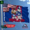 NFL Buffalo Bills Taz And Bugs Custom Name Flag