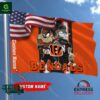 Cincinnati Bengals NFL Jesus Personalized Flag