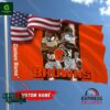 Cleveland Browns NFL Jesus Personalized Flag