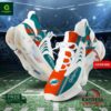 NFL Miami Dolphins Custom Name Air Cushion Running Shoes
