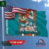 Miami Dolphins NFL Jesus Personalized Flag