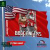 NFL Tampa Bay Buccaneers Taz And Bugs Custom Name Flag