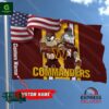 Washington Commanders NFL Jesus Personalized Flag