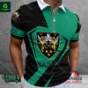 Northampton Saints Zip Polo Shirt
