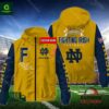 Notre Dame Fighting Irish NCAA Personalized Windbreaker Outdoor Jacket