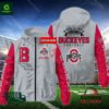 Ohio State Buckeyes NCAA Personalized Windbreaker Outdoor Jacket