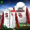 Oklahoma Sooners NCAA Personalized Windbreaker Outdoor Jacket