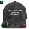 Only you can prevent Kamala embroidery hat