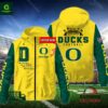 Oregon Ducks NCAA Personalized Windbreaker Outdoor Jacket
