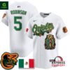 Orioles Mexico Guadalupe Brooks Robinson Vapor Premier White Jersey