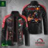 Red Bull Racing Sergio Perez Block Leather Jacket