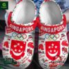 Singapore Olympic Team Crocs Clogs Shoes
