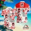 St.George Illawarra Dragons NRL Custom Name Hawaiian Shirt