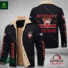 Sydney Swans AFL Personalized Fleece Leather Jacket